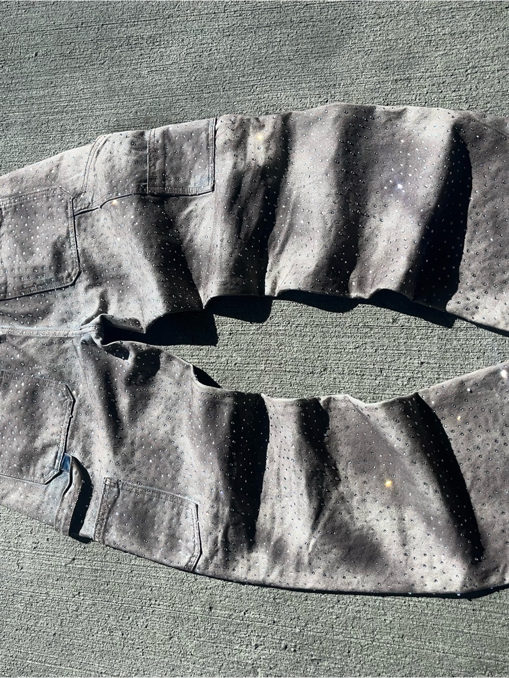 PC Rhinestone jeans “galaxy”collection - Picture 4 of 12